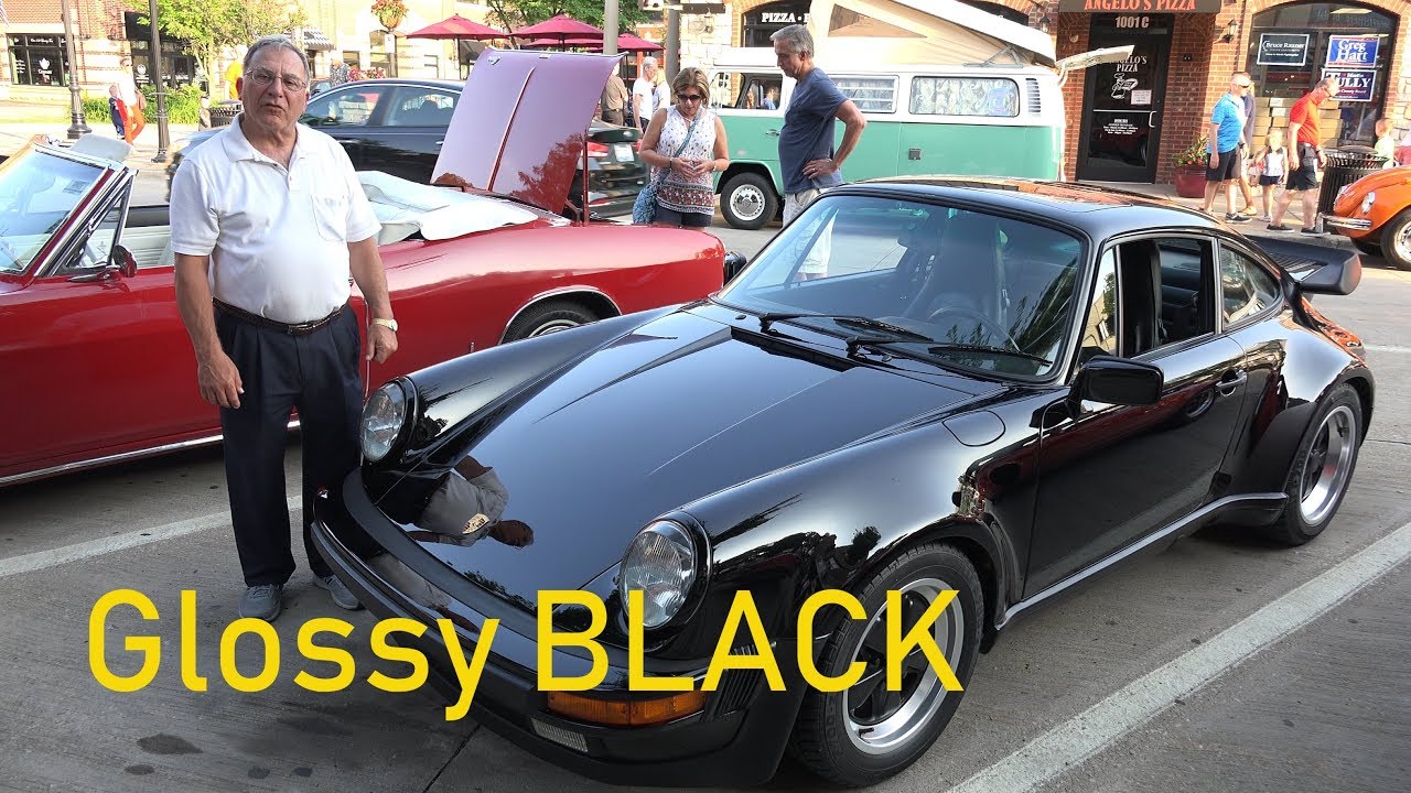 TRIPLE BLACK - Best Shine EVER on a 1986 Porsche Turbo 930 - 4k
