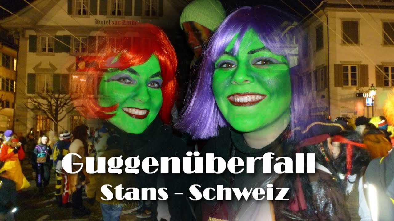 Stans - Schweiz, Guggenüberfall