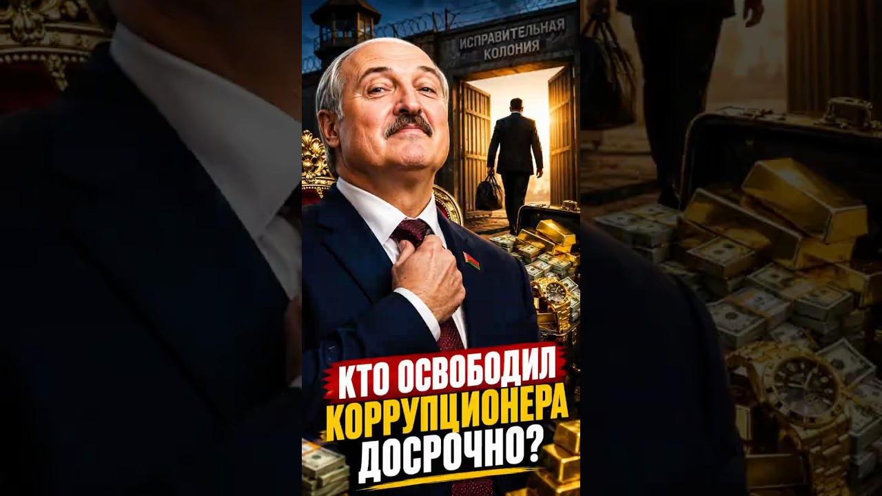 ⁉️ Коррупционер на свободе / Кто отдал приказ о досрочном освобождении? #лукашенко #новостидня