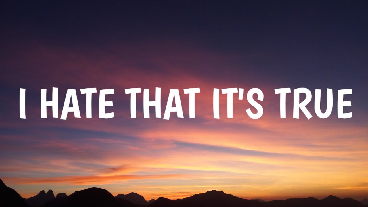 Dean Lewis - I Hate That It's True (Lyrics)