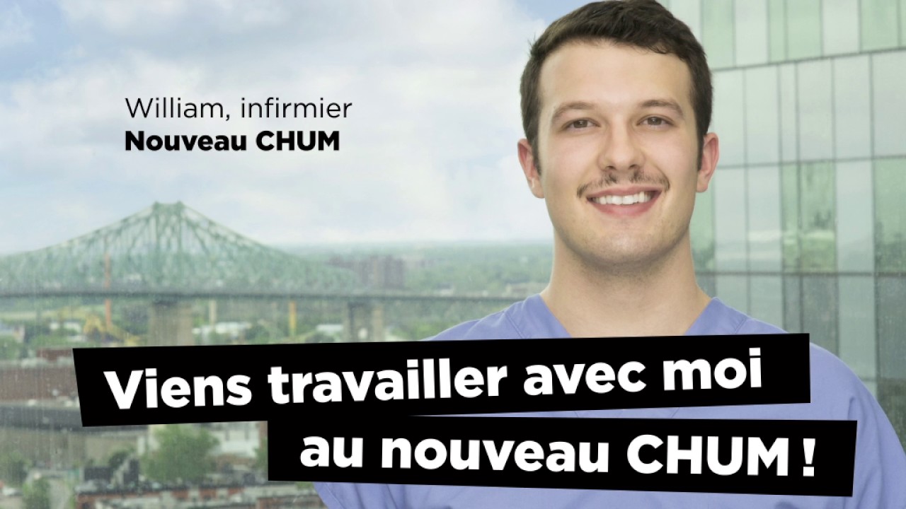 Emplois infirmi&egrave;res et infirmiers au CHUM