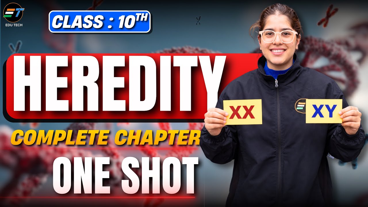 Heredity in ONE SHOT 🔥 | Class 10 Science Genetics Full Revision | CBSE 2026 | Shalini Didi Edutech