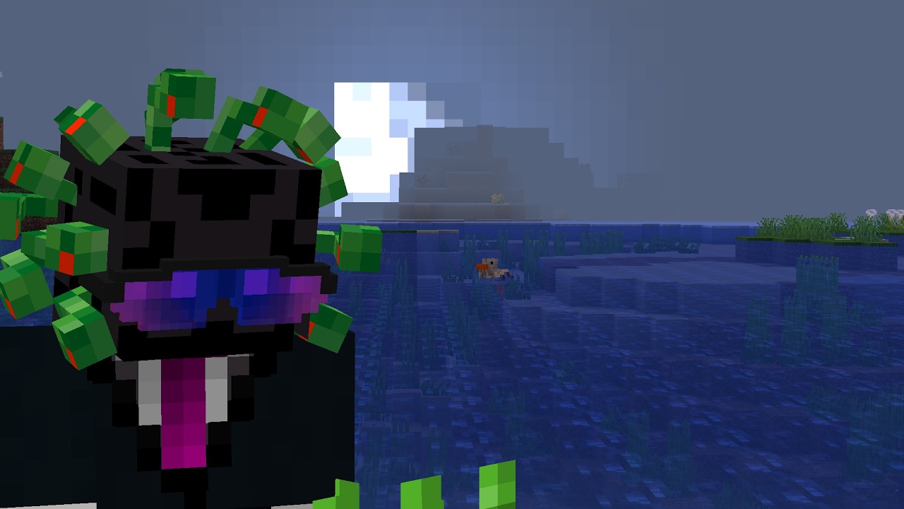 Доделывает механизмы до конца и думает о сетевой добычи лавы. 😈 | Minecraft Society: Sunlit Valley