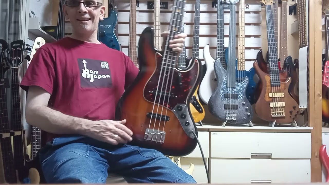 Japanese LAWSUIT ERA Basses: ELK BS490 Circa 1973 #bass #bassplayer #jazzbass #electricbass #jb