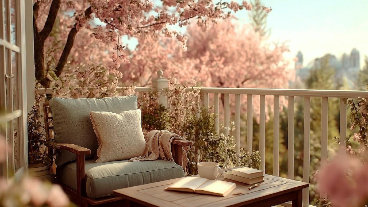 Spring Afternoon Jazz 🌸☕ | Relaxing Instrumental Music to Study & Work (Live)