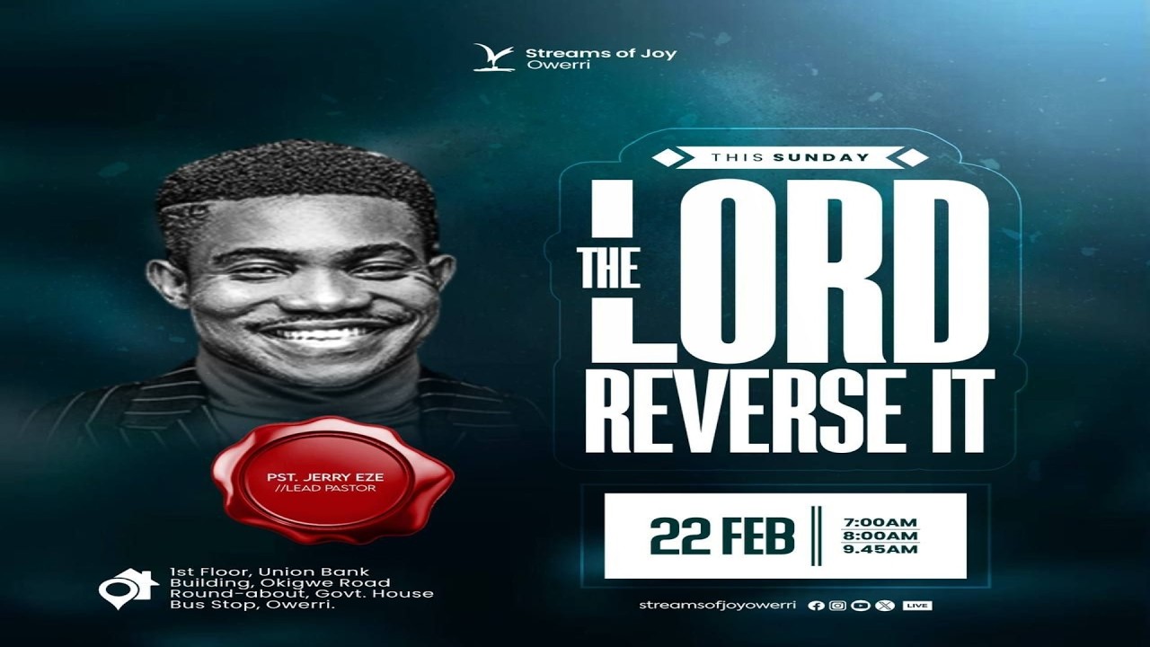 THE LORD REVERSED IT || SUNDAY SERVICE || 22ND FEBRUARY, 2026