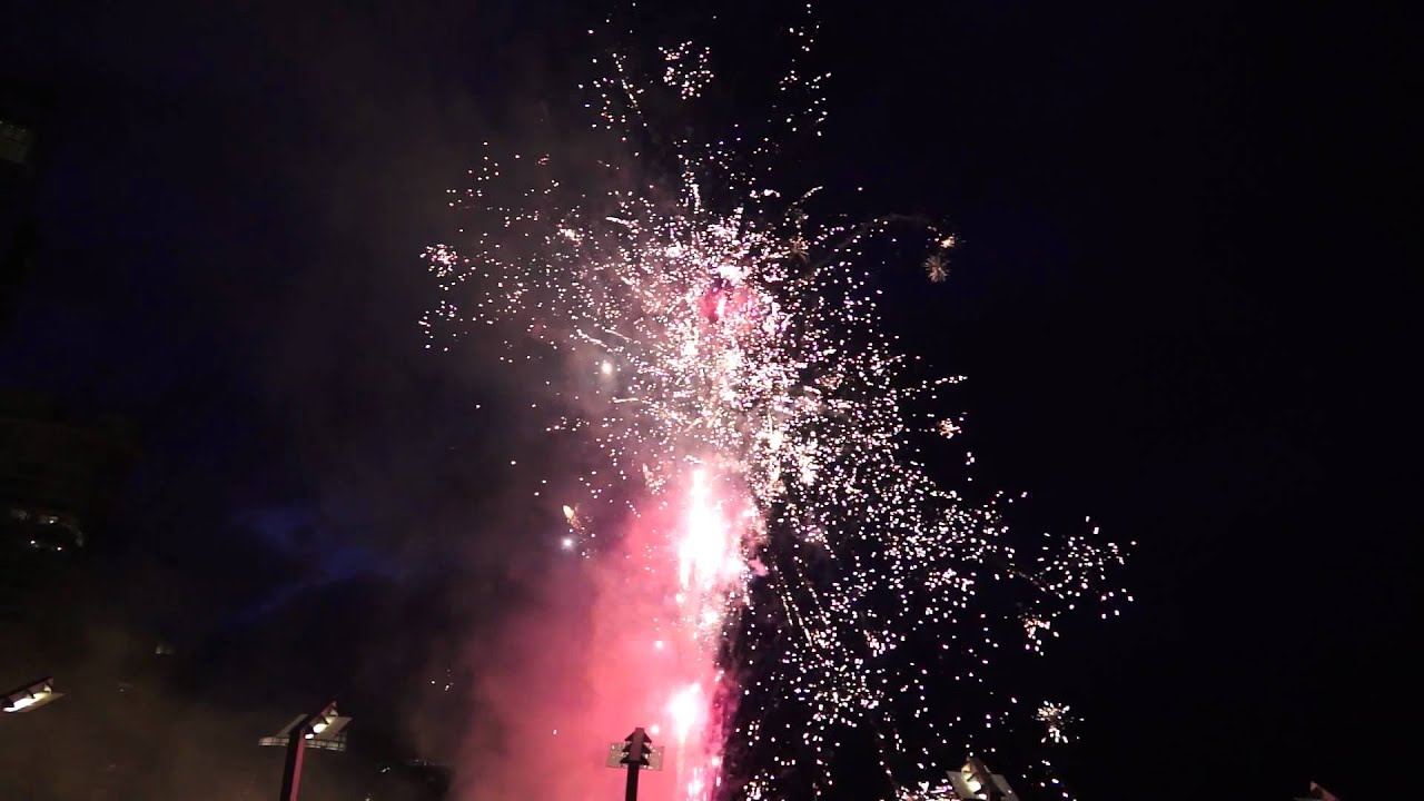WorldMUN 2012 Vancouver - Olympic Cauldron Lighting and Fireworks