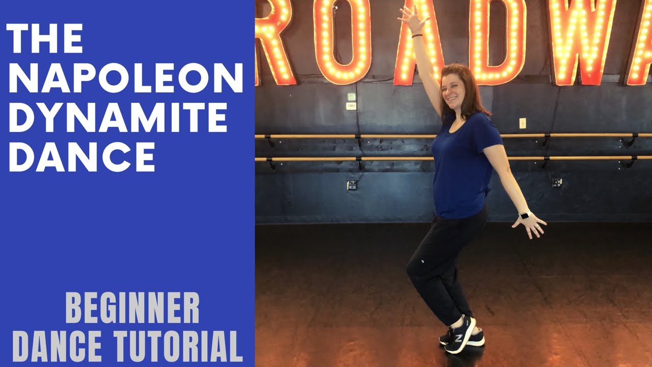 Napoleon Dynamite Dance (BEGINNER DANCE TUTORIAL) | Step-by-Step Instructions
