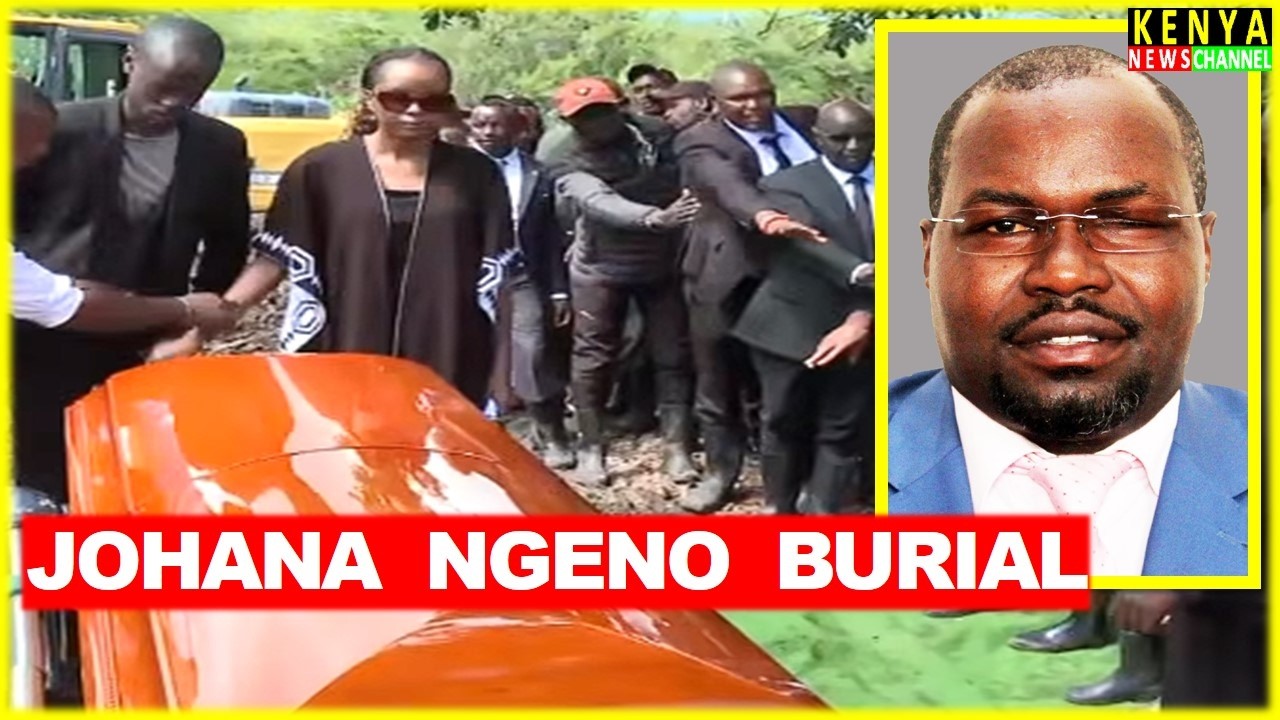 See how Johana Ngeno Body was Buried at his home Grave in Emurua Dikirr Narok in front of Ruto
