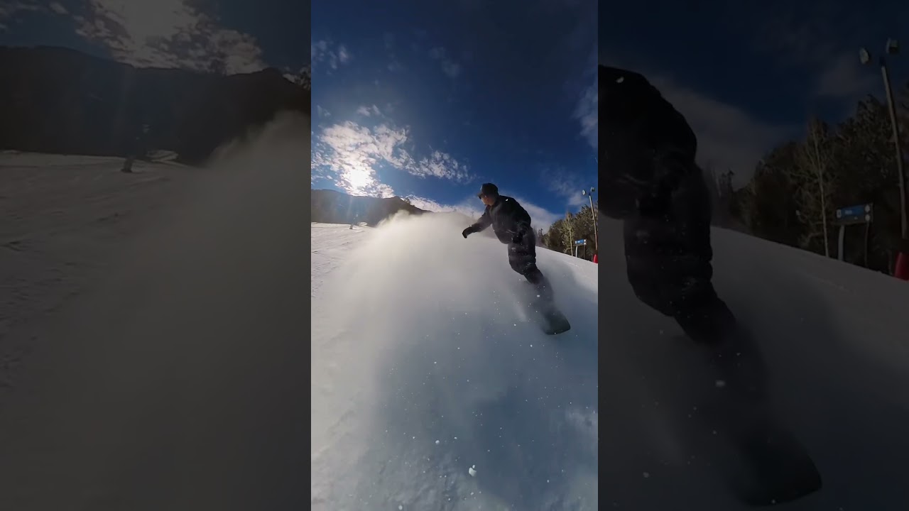 New Season 2025! #vlog #influencer #contentcreator #fyp #snowboarding #mountains #travel #shorts