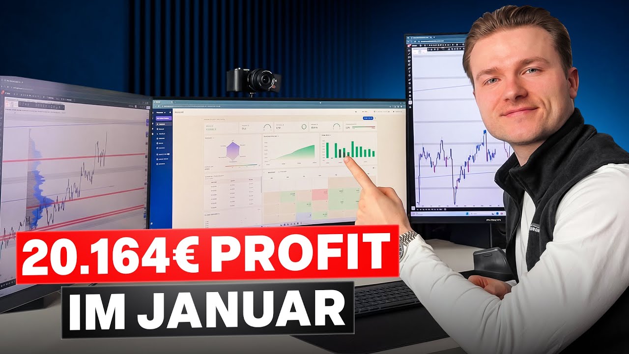 20.164 € Trading-Profit im Januar: Strategie & Learnings