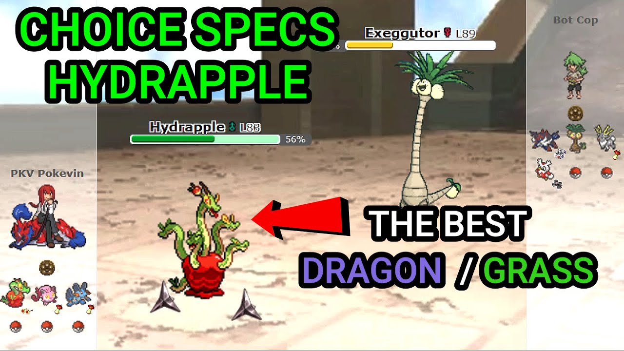 Specs Hydrapple Is Scary! (Pokemon Showdown Random Battles) (High Ladder)