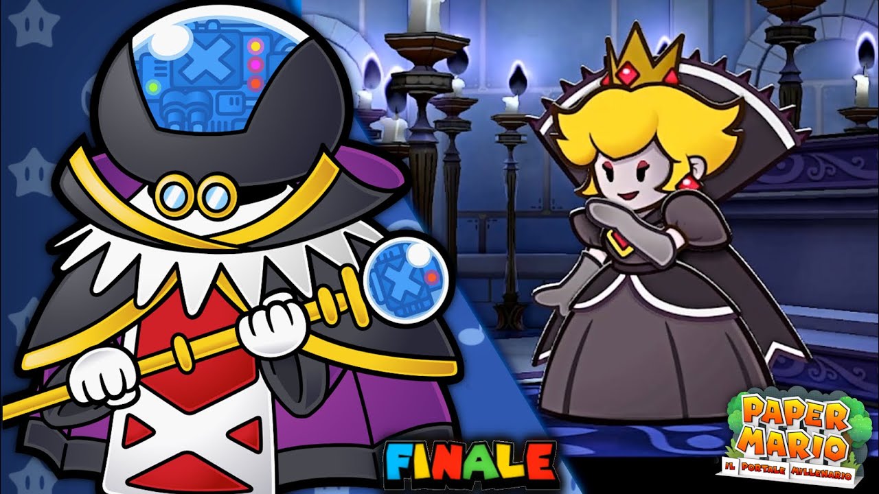 Paper Mario: Il Portale Millenario (FINALE) La reggia delle Tenebre e la Regina (Palace of Shadow)