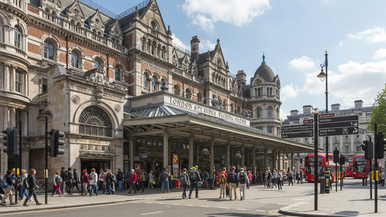 London  City Walk from Victoria Station to Buckingham Palace , 4K HDR Walking Tour