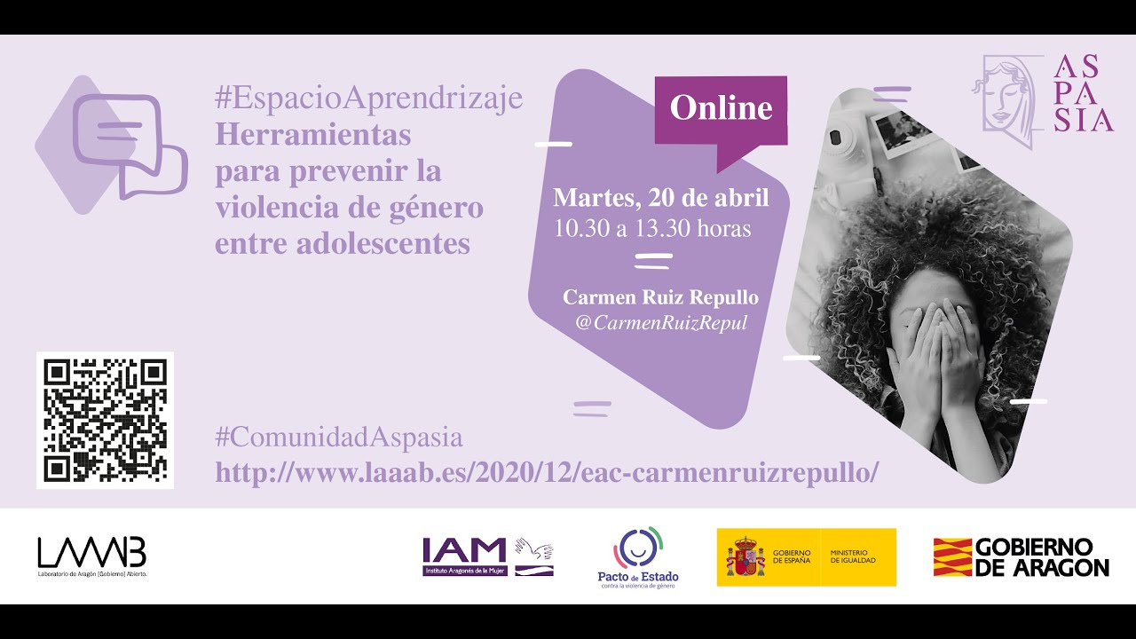 Violencia de género y adolescentes: herramientas de prevención con Carmen Ruiz Repullo. #EAC