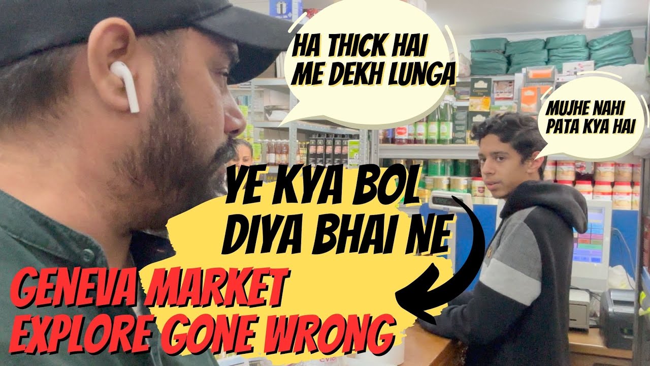 How expensive is Geneva ? | Shocking Indian Grocery Store 💁🏻 #DennerGeneva #migros | Geneva Day 4