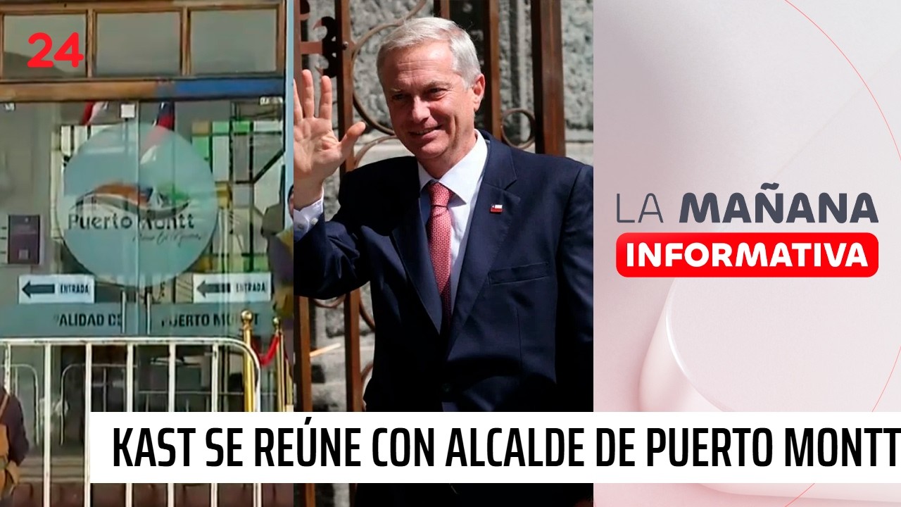 Segunda jornada de reuniones de José Antonio Kast con alcaldes | 24 Horas TVN Chile
