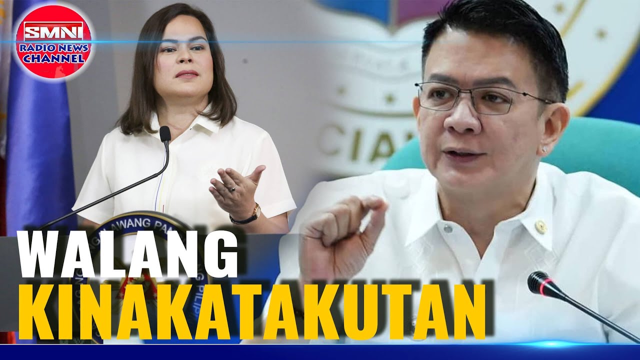VP Sara: Sen. Escudero, walang kinatatakutan