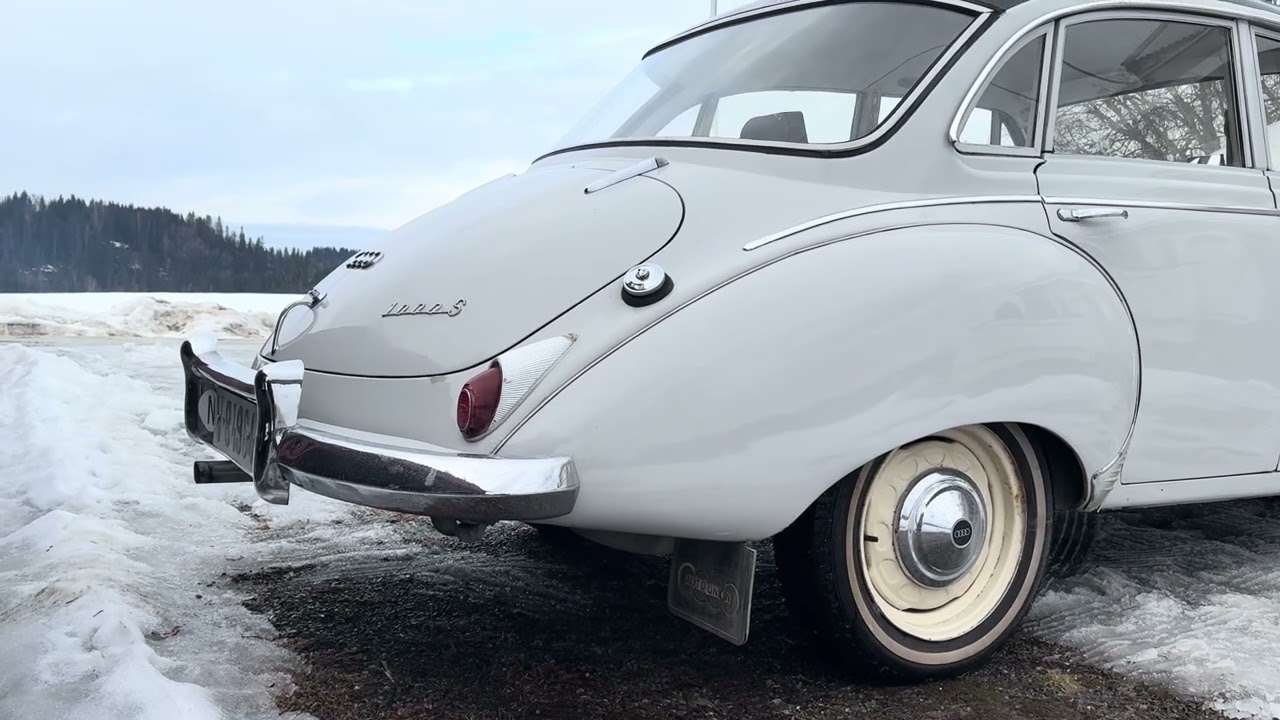Dkw 1000s 1962 exhaust sound 