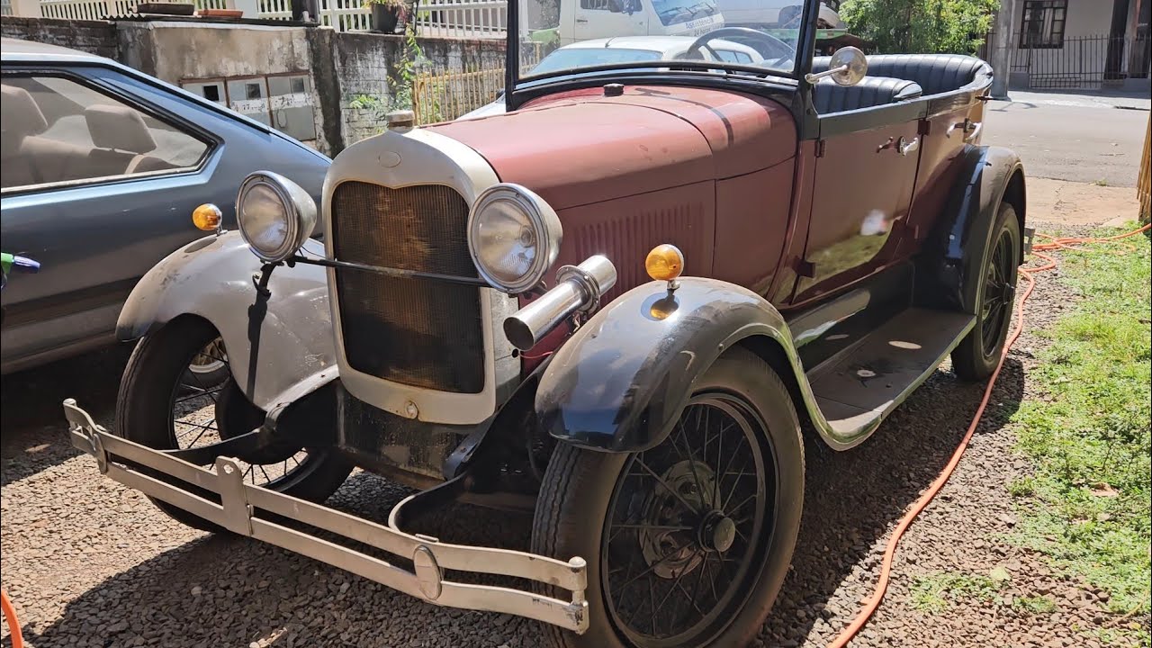FORD 1929 DO VÔ DIAMANTINO GASPARIM!