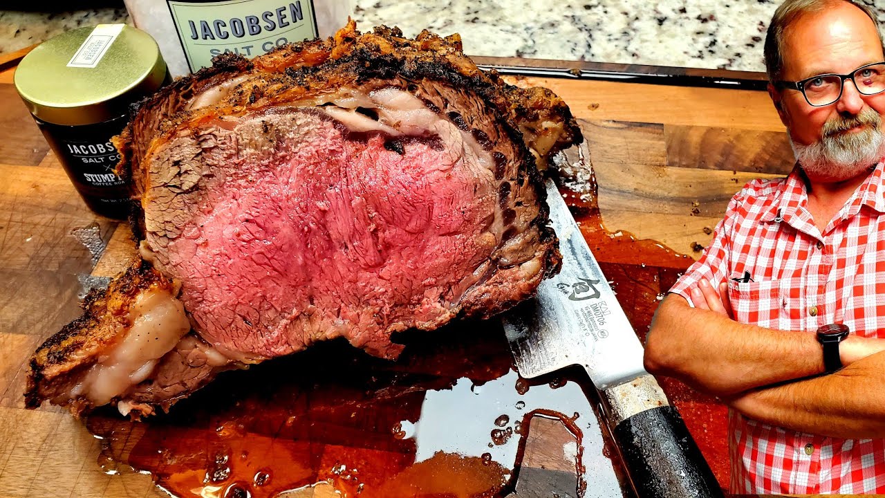 AIR FRIED PRIME RIB w/ STUMPTOWN COFFEE INFUSED SALT... AIR FRYER .. YES YOU CAN!!!