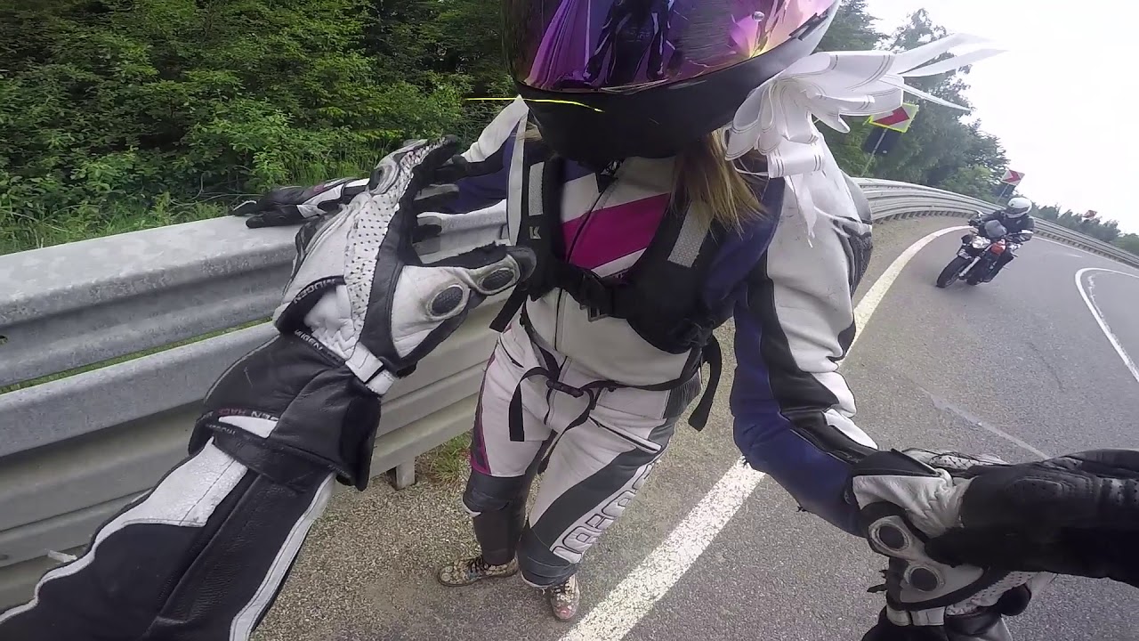 Motorcycle slip crash || Viral Video UK