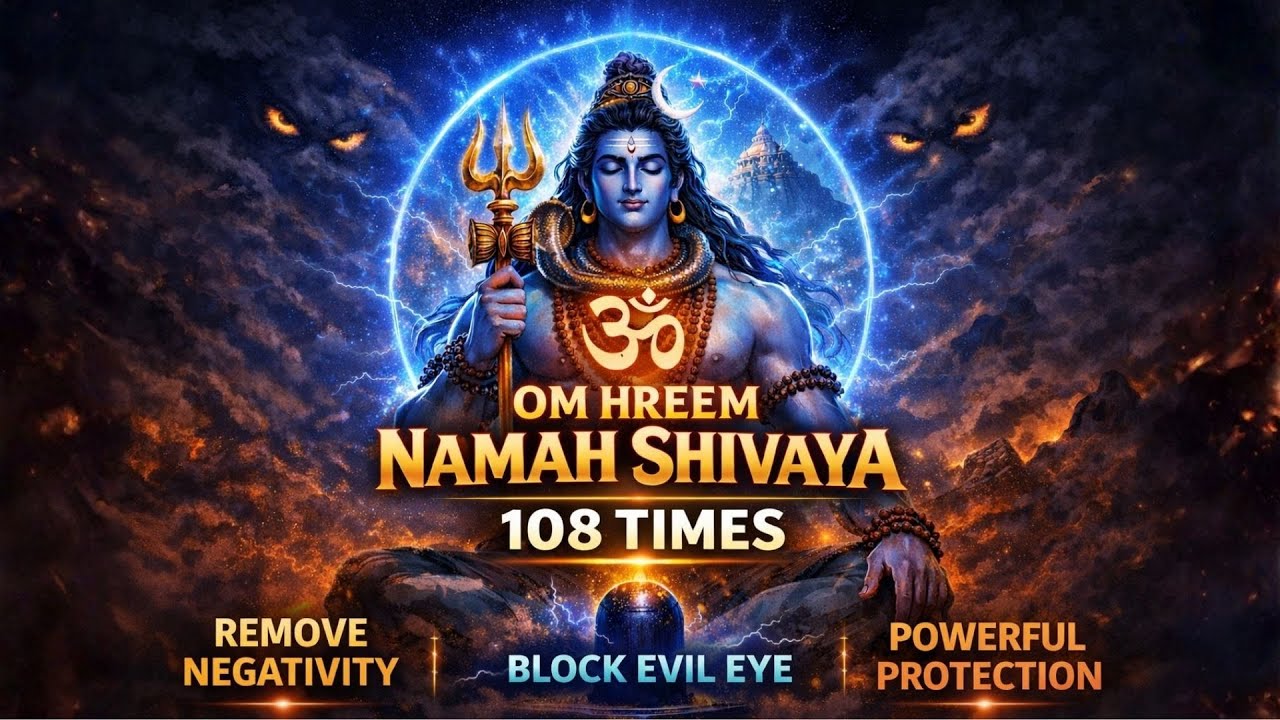 Listen to this POWERFUL SHIVA mantra once a day 🙏✨ to remove negative energy from your home and life