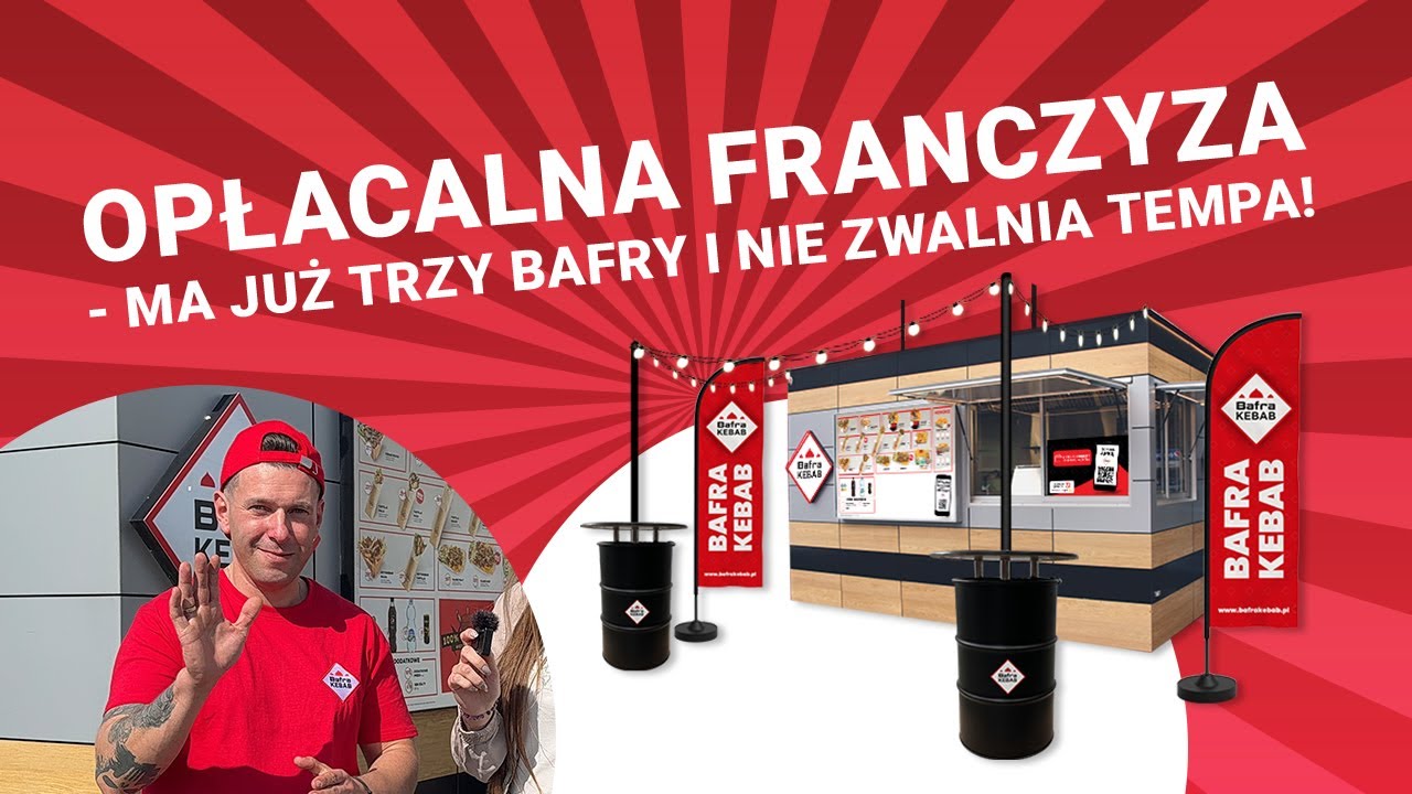 Opłacalna franczyza Sweet Gallery - ma już trzy Bafry i nie zwalnia tempa! #bafrakebab #franczyza
