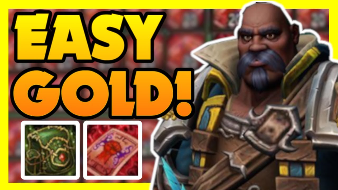 WOW Raw Gold Farm PASSIVE Tutorial Garrison - EASY GOLD FARM!