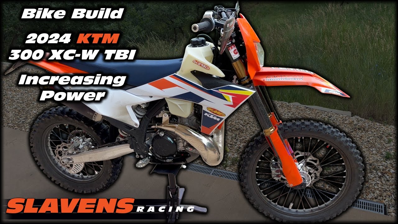 Сборка мотоцикла — KTM 300 XC-W TBI 2024 года — Увеличение мощности