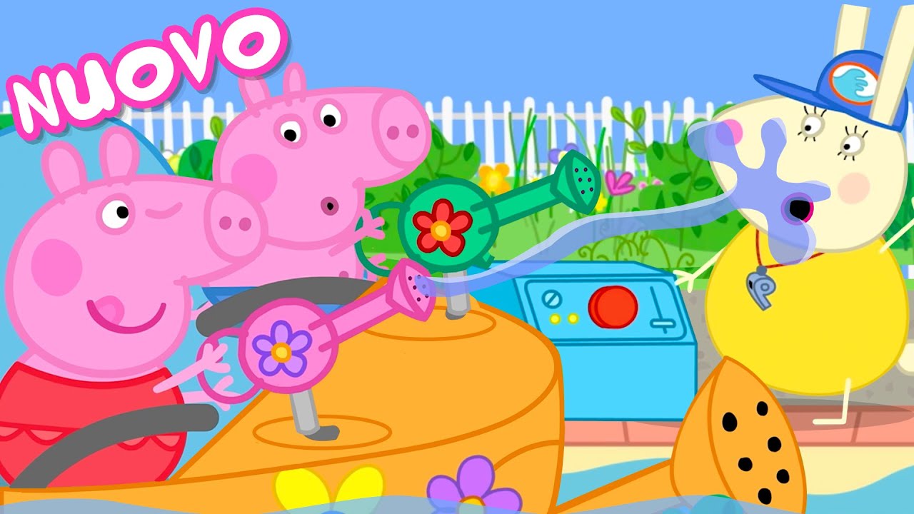 Le Cronache di Peppa Pig | Annaffiatoi Galleggianti | Nuovo Episodio di Peppa Pig