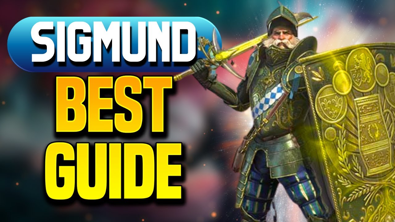 SIGMUND THE HIGHSHIELD | GREAT SUPPORT & CONTROL (Build & Guide)