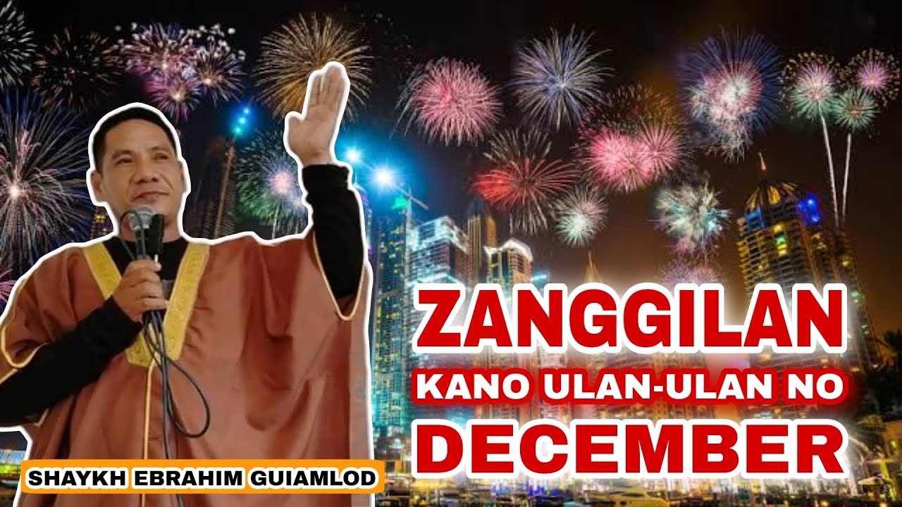 SO MGA TAW A BAGAMONG SA NEW YEAR - SHAYKH EBRAHIM UDASAN GUIAMLOD