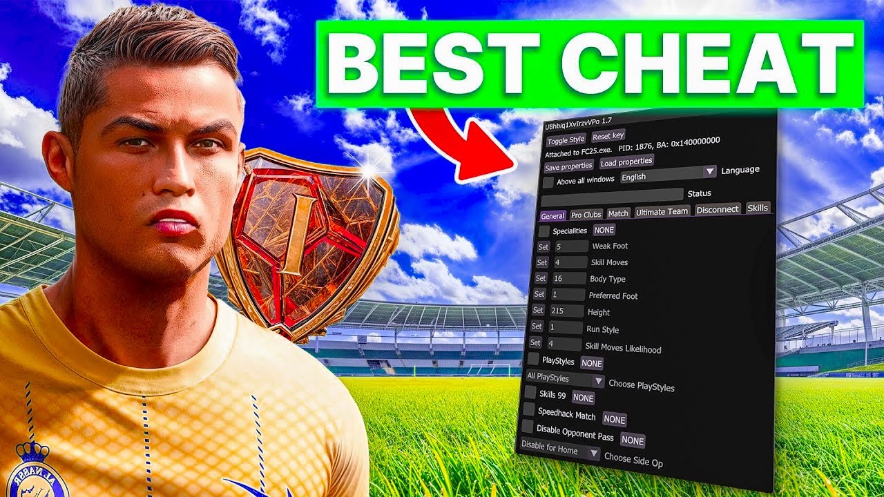 *NEW* EA: FC 25 CHEATS & HACKS | 100% FREE | Divison Spoofer, Always Green Finishing & Other!