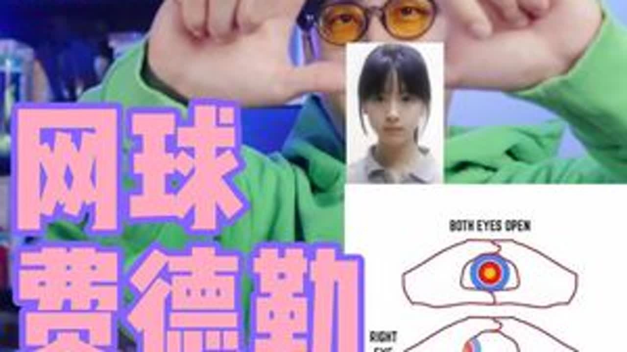 👀费德勒也盯不住网球！他为啥歪脖看球？ 🎾网球天王费德勒也不能把球看成慢动作的，那他固定头在干嘛呢？两个原因，看完就懂啦～记得回答问题～每天学习网球知识！#网球 #网球教学 #费德勒 #陈都...
