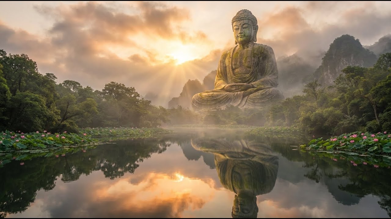 Peaceful Buddhist Meditation Music | Dispel All Worries & Find Inner Serenity