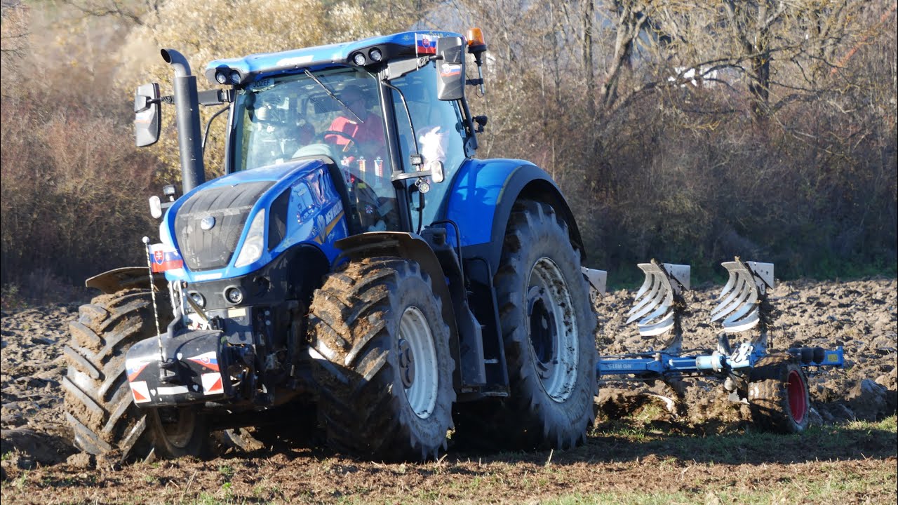 Mokrá náročná orba (2025) | New Holand + Lemken
