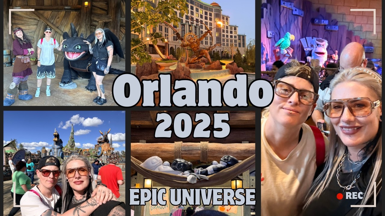 Epic Universe Day 2 | Blue Dragon, Toothless & Dark Universe After Dark