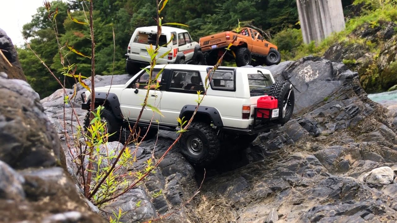 RC4WD TF2 1985 TOYOTA 4runner / TF2 LWB / ScaleCrawler 御岳ロック2022.10.09🇯🇵