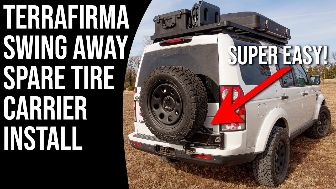 Кронштейн для запасного колеса LR4 Terrafirma — невероятно простая установка! | Land Rover Do-Ove...