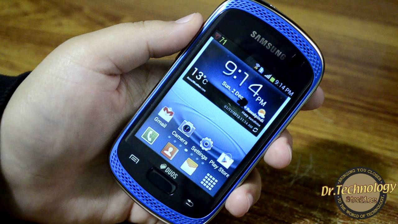 Samsung Galaxy Music Duos GT-S6012 - Unboxing & Quick Look
