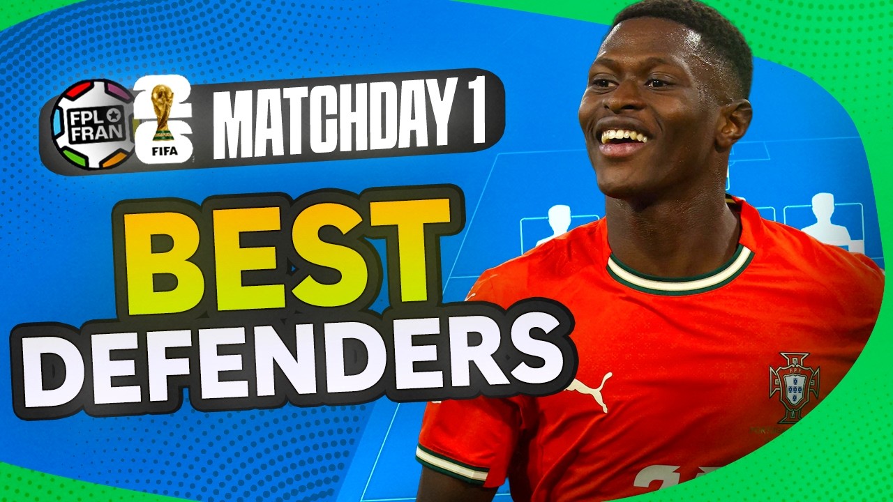 WORLD CUP FANTASY BEST DEFENDERS MD1 | FIFA WC 2026