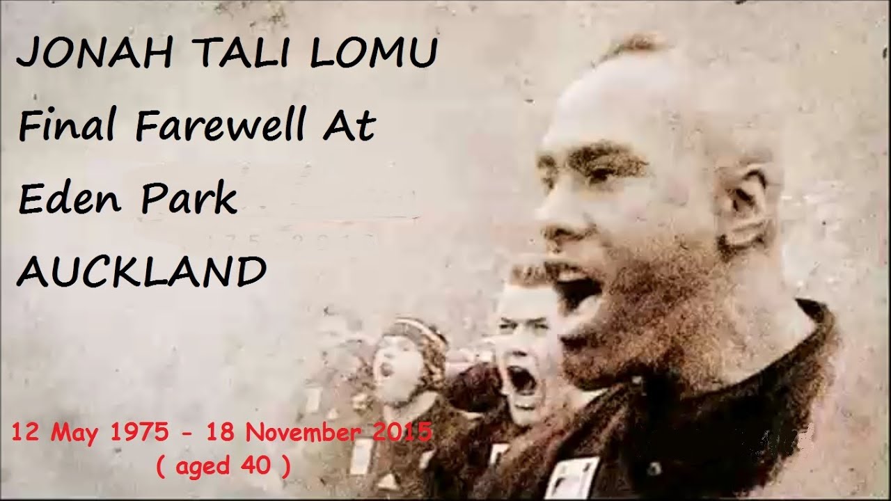 Jonah Lomu 'Nov, Mon 30th 2015' - Full Coverage, Final Farewell At Eden Park