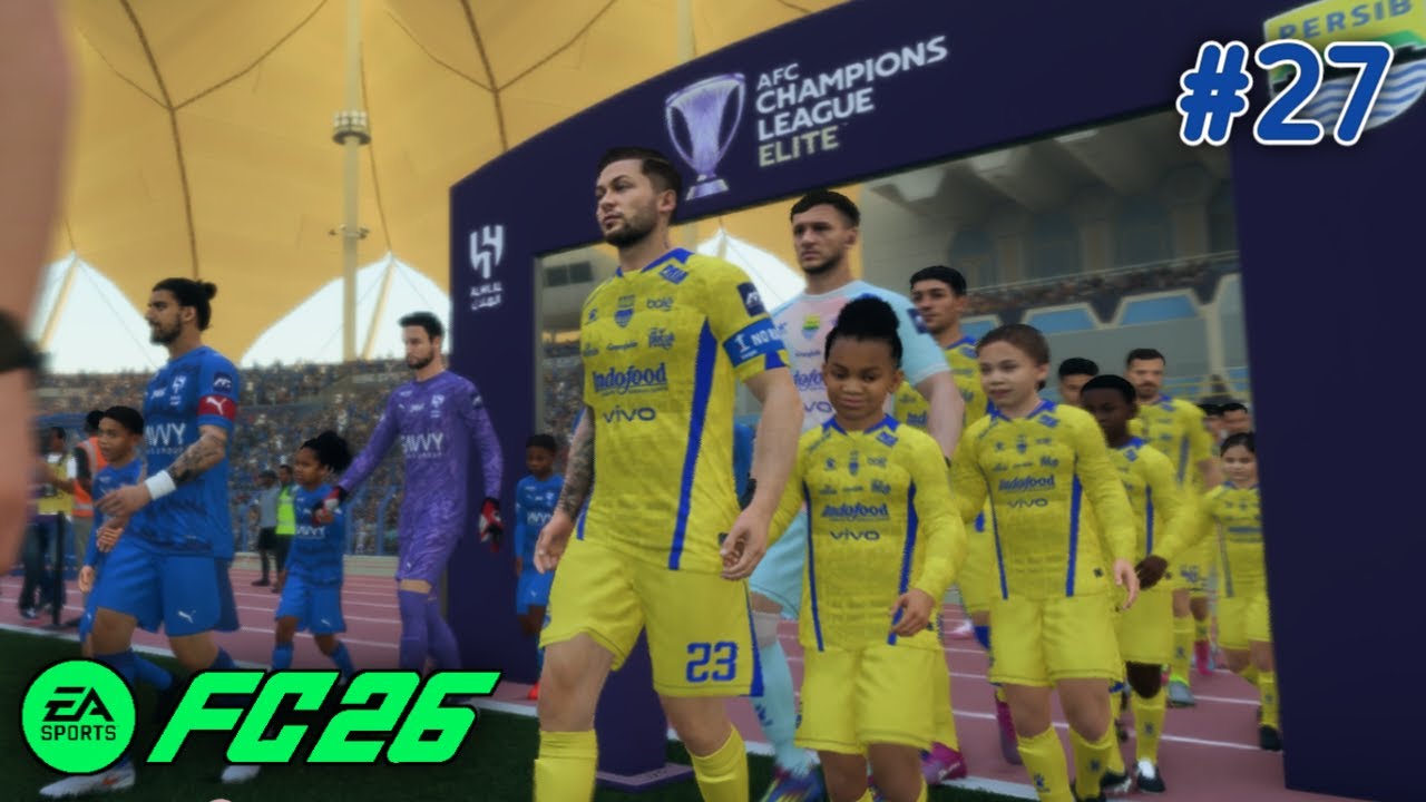 Al Hilal vs Persib Bandung, Quarter Finals AFC Champions League Elite I FC 26 I Persib Career Mod