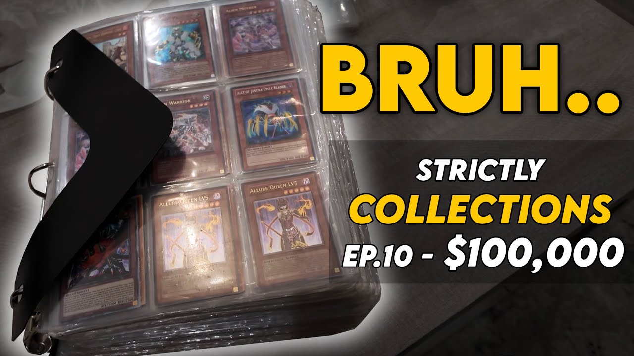 WhoTF stores a $100k YuGiOh Collection Like THIS?!
