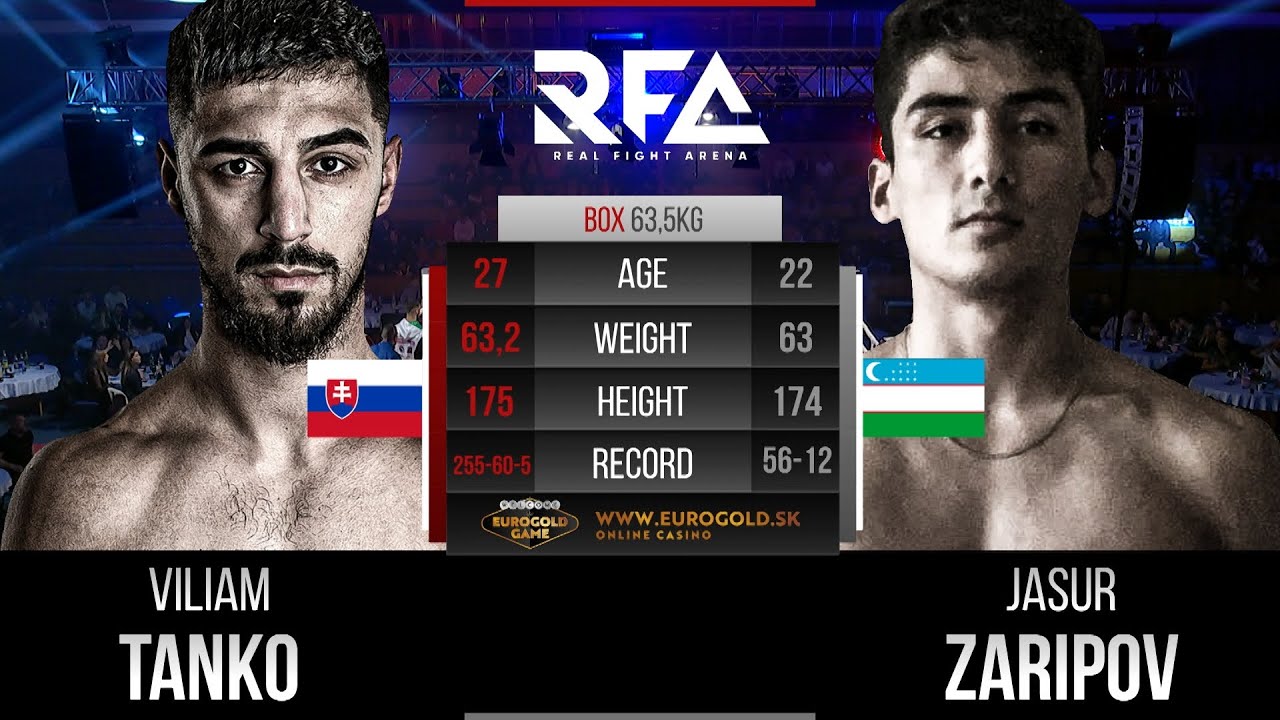 Viliam Tanko VS Jasur Zaripov | RFA Ring Tour | Trnava | 28. 1. 23