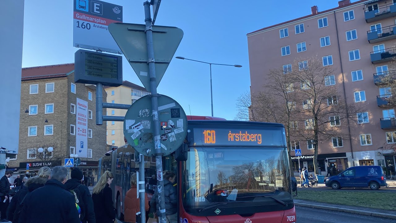 Buss 160-Stockholms mest trafikerade Busslinje?