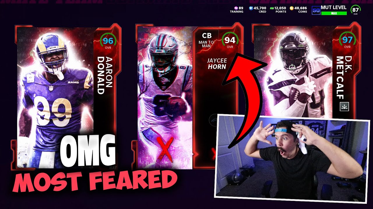 WE GOT THEM ALL! HUGE MOST FEARED PACK OPENING - Madden 22