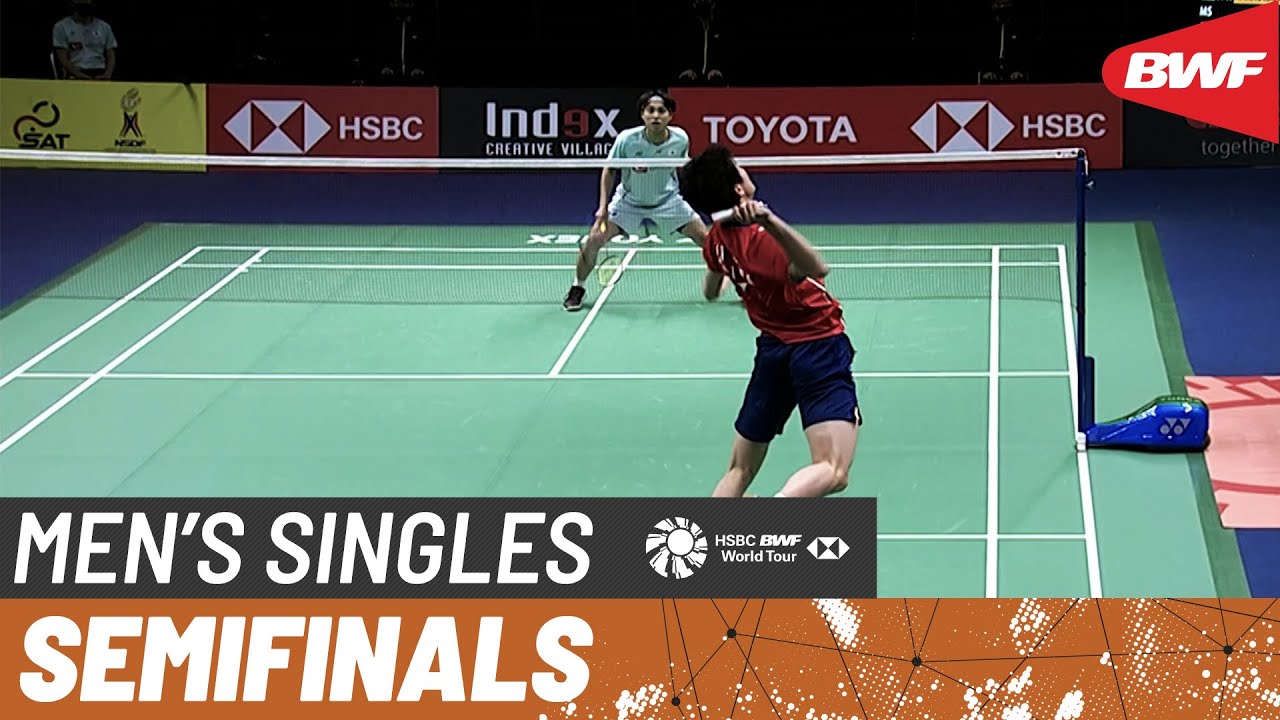 GR TOYOTA GAZOO RACING Thailand Open 2022 | Kodai Naraoka (JPN) vs. Li Shi Feng (CHN) | SF