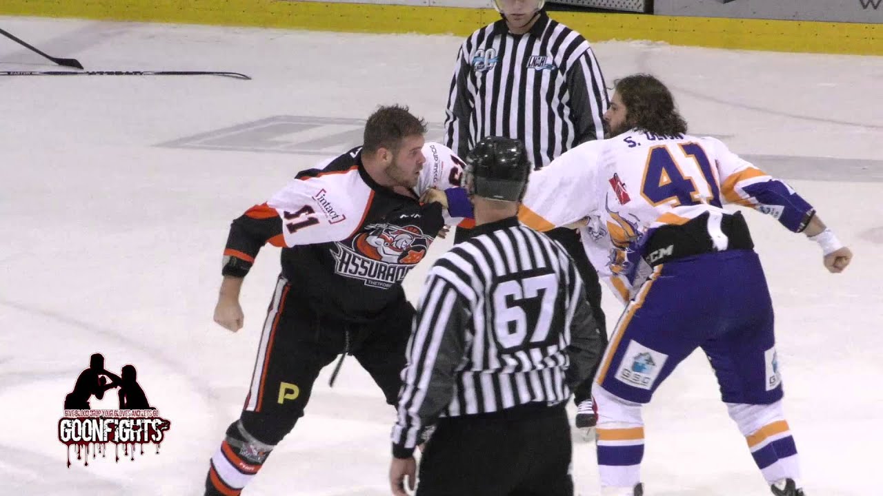 Steven Oligny Vs Christophe Losier LNAH Octobre 30 2015